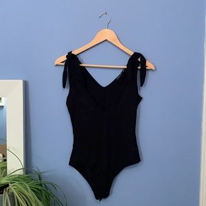 Black Nastygal Bodysuit - never worn